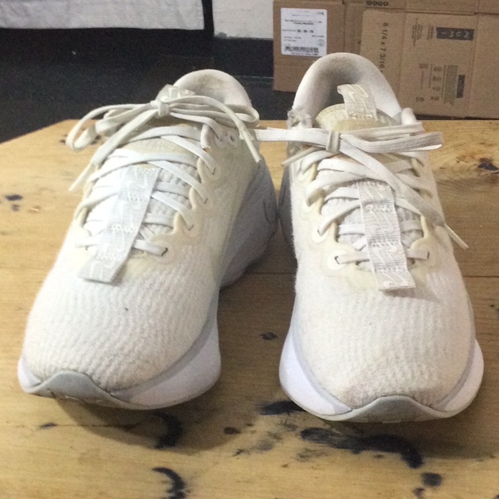 Men's Lightweight Knit Running Sneakers - Cream
